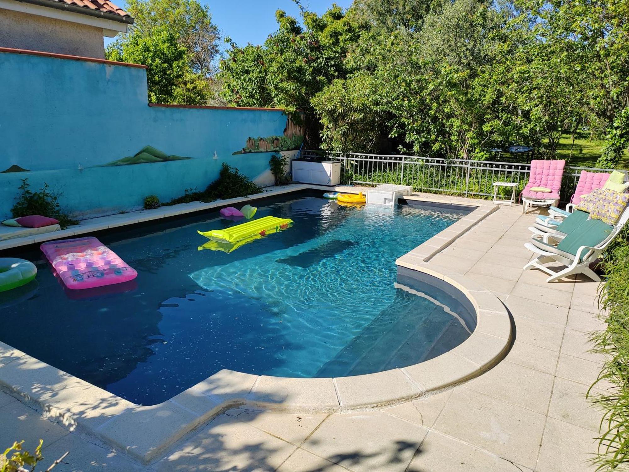 דירות טולוז 80 M2 Independant 4 Personnes Direct Gare Ou Aeroport Jardin Piscine מראה חיצוני תמונה